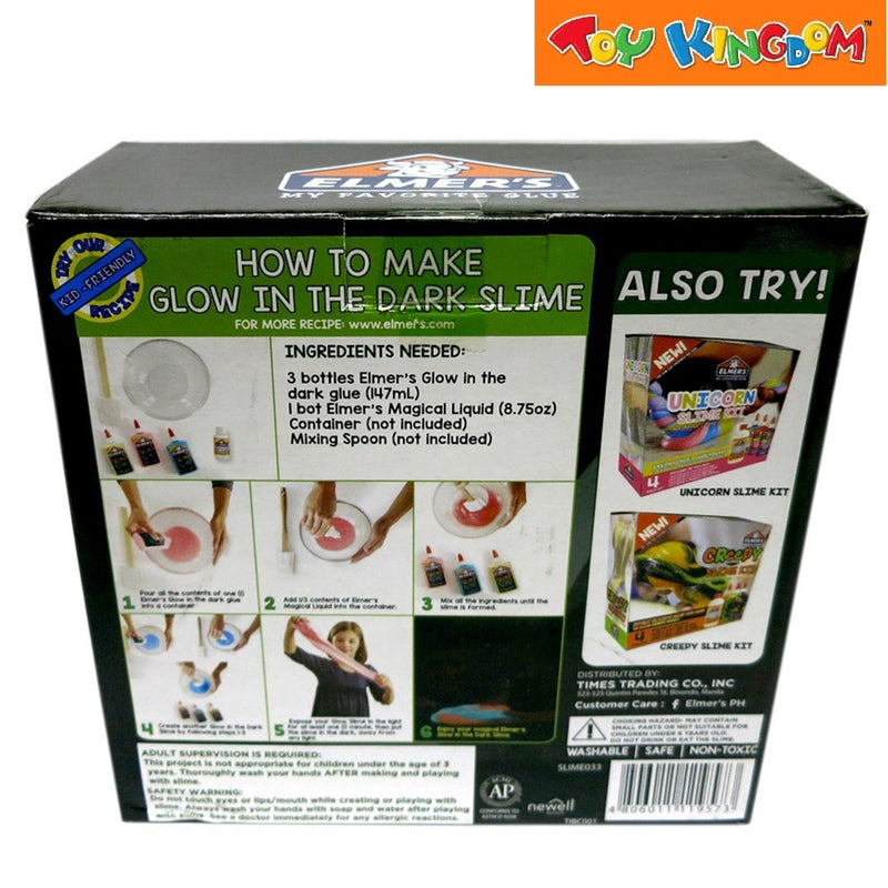 Elmer's 4 pcs Glow in-the-Dark Slime