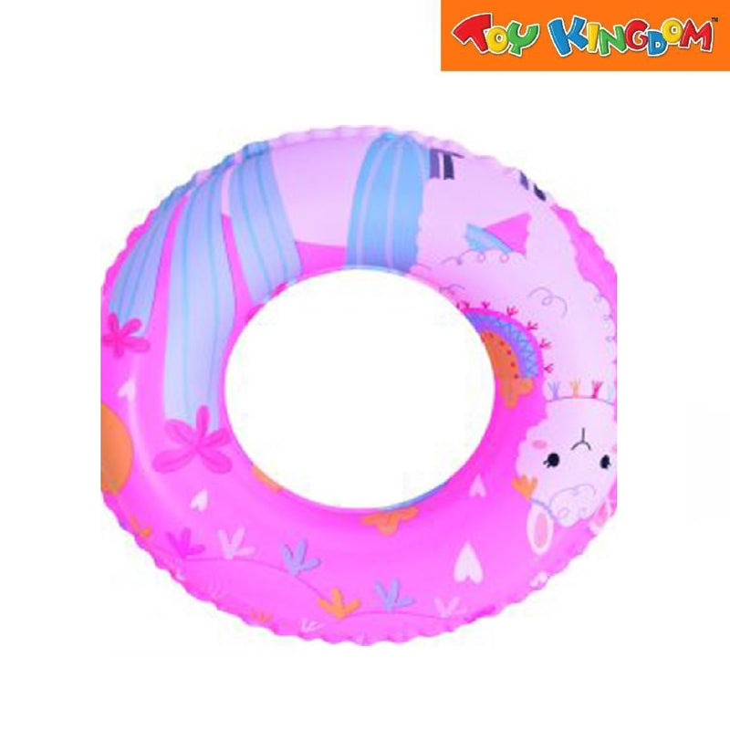 Jilong Alpaca Pink 20 inch Inflatable Swim Ring