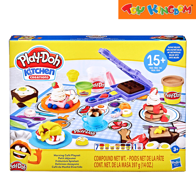 Play-Doh Kitchen Creations Breakfast Toast Waffles Set