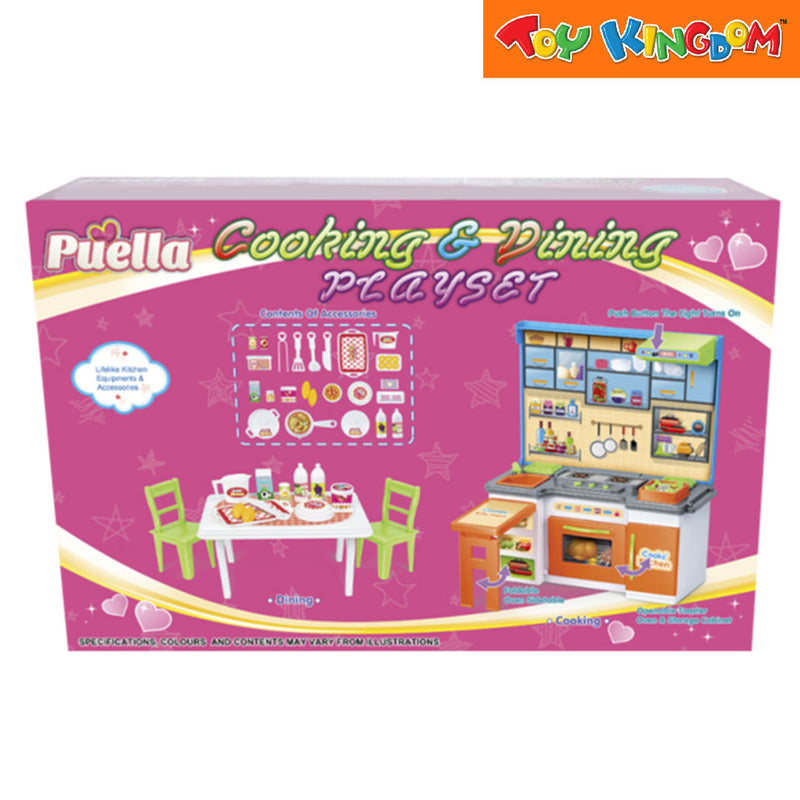 Puella Cooking and Dining Playset