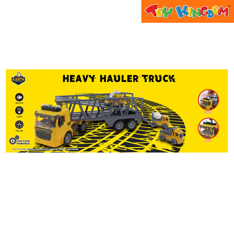 Earth Movers Hauler Truck Heavy Vehicle