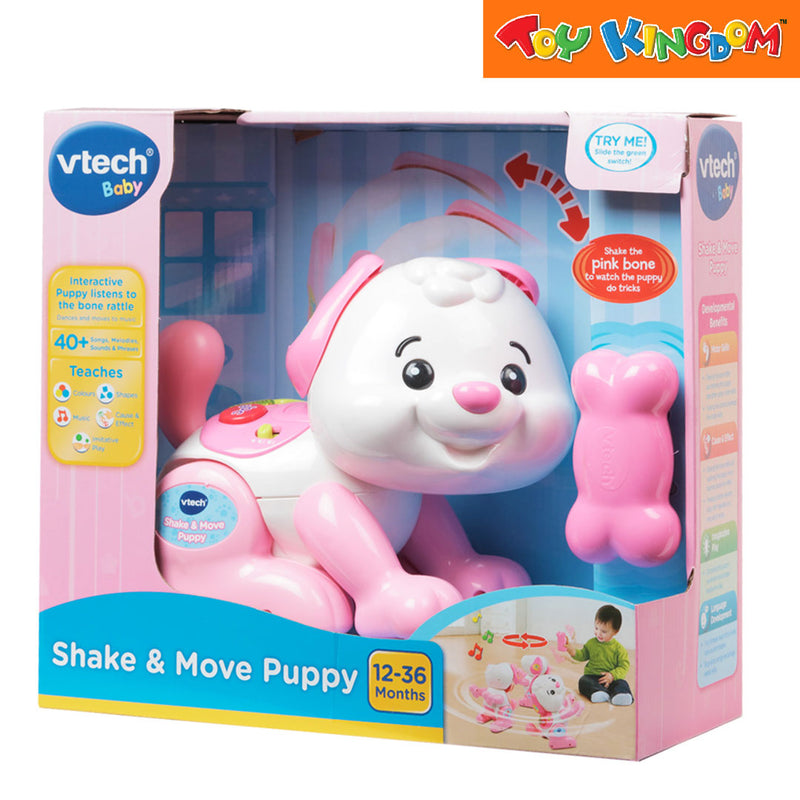 VTech Baby Pink Shake and Sounds Learning Puppy