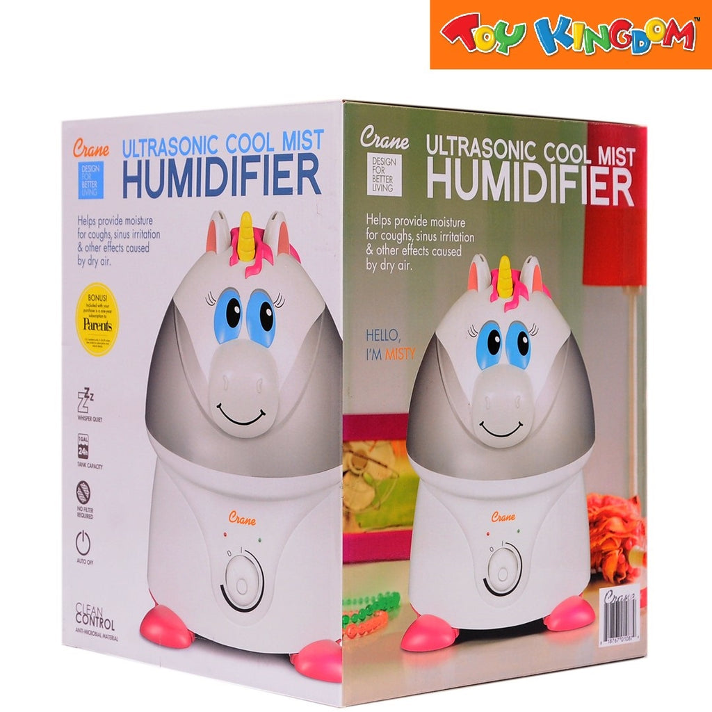 Crane Unicorn Ultrasonic Cool Mist Humidifier | Toy Kingdom