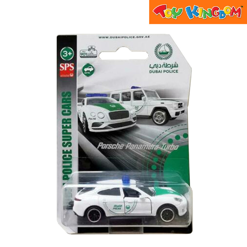 Majorette Dubai Police Series Porsche Panamera Turbo Die-cast Vehicle