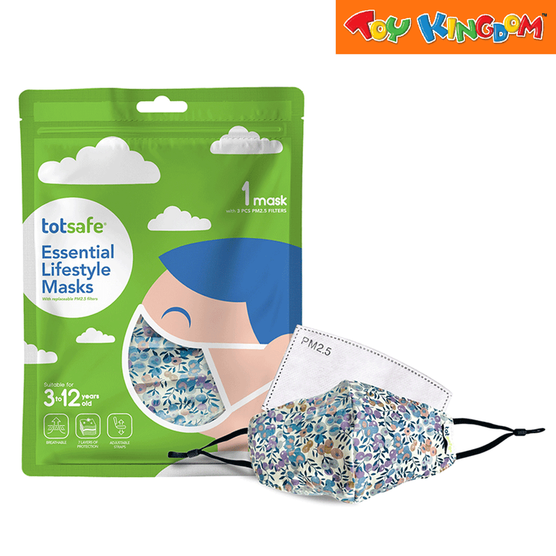 Totsafe Holly Blue Lifestyle Mask with 3 Filters