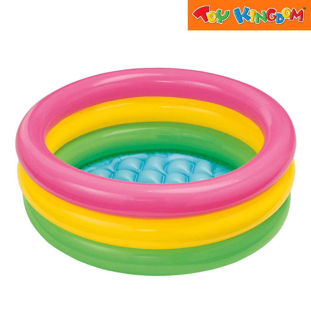 Intex 24in x 10in Sunset Glow Baby Pool Toy Kingdom