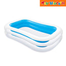 Intex Blue 103in x 69in x 22in Swim Center Family Pool