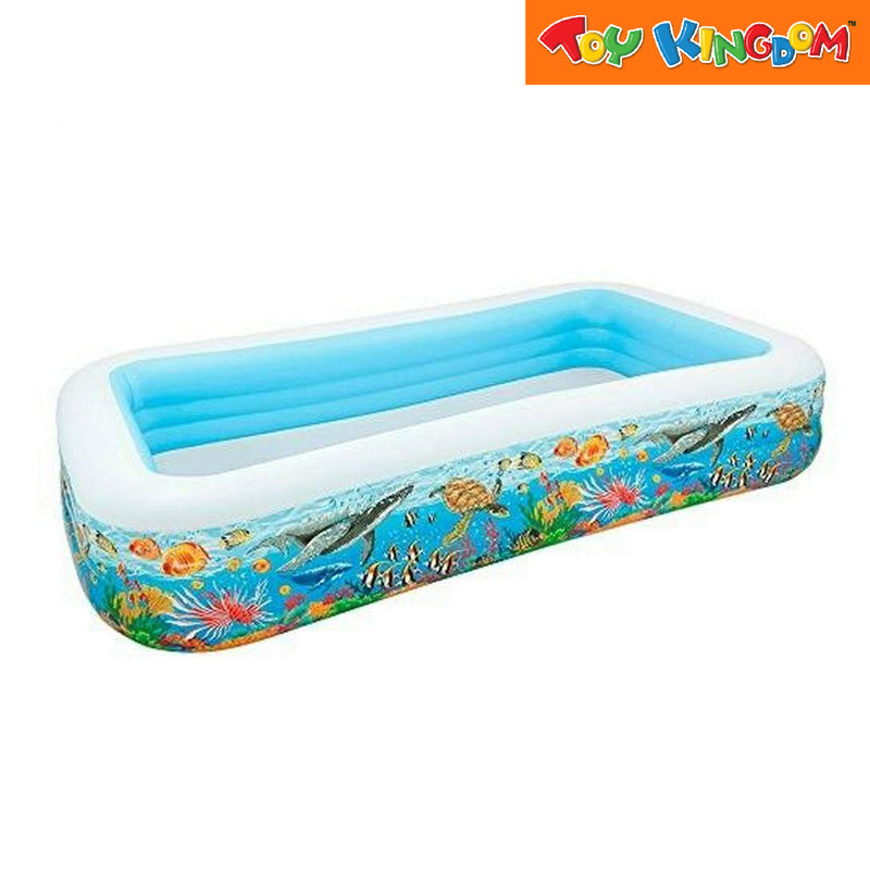 Intex Tropical 120in x 72in x 22in Swim Center Family Pool