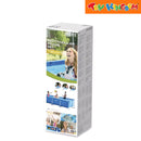 Intex Rectangular 4.5m x 2.2m x 84cm Above Ground Frame Swimming Pool