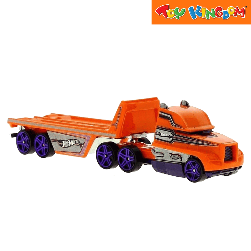 Hot Wheels Track Trucks Hitch and Haul Orange