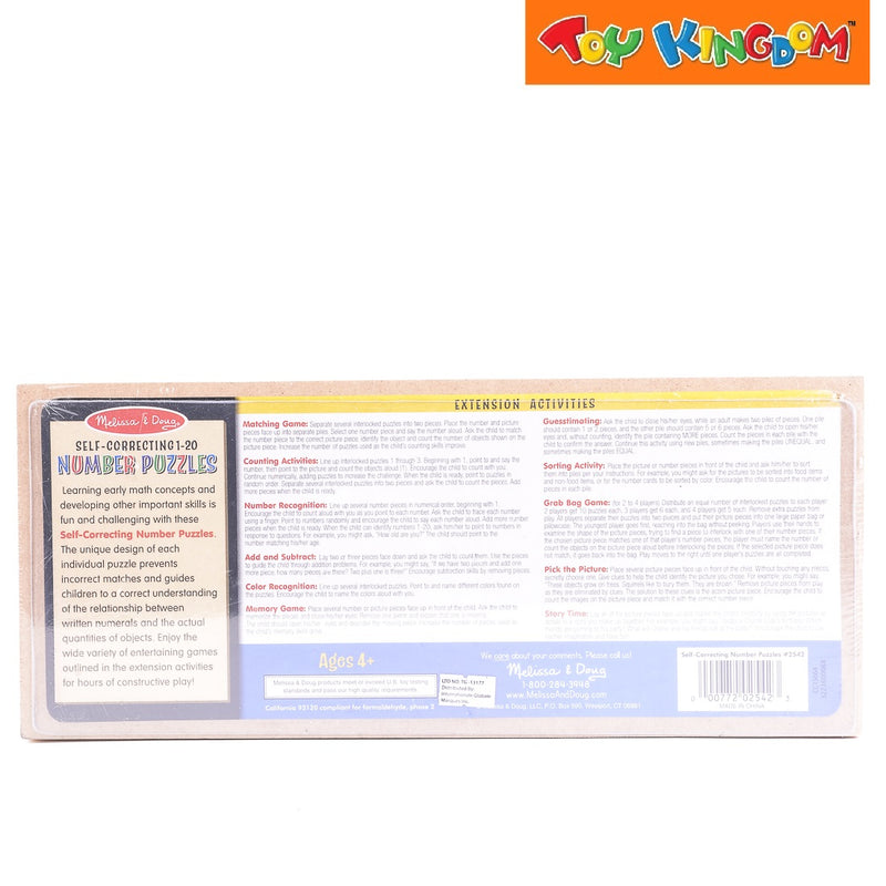 Melissa & Doug Self-Correcting Number Puzzles