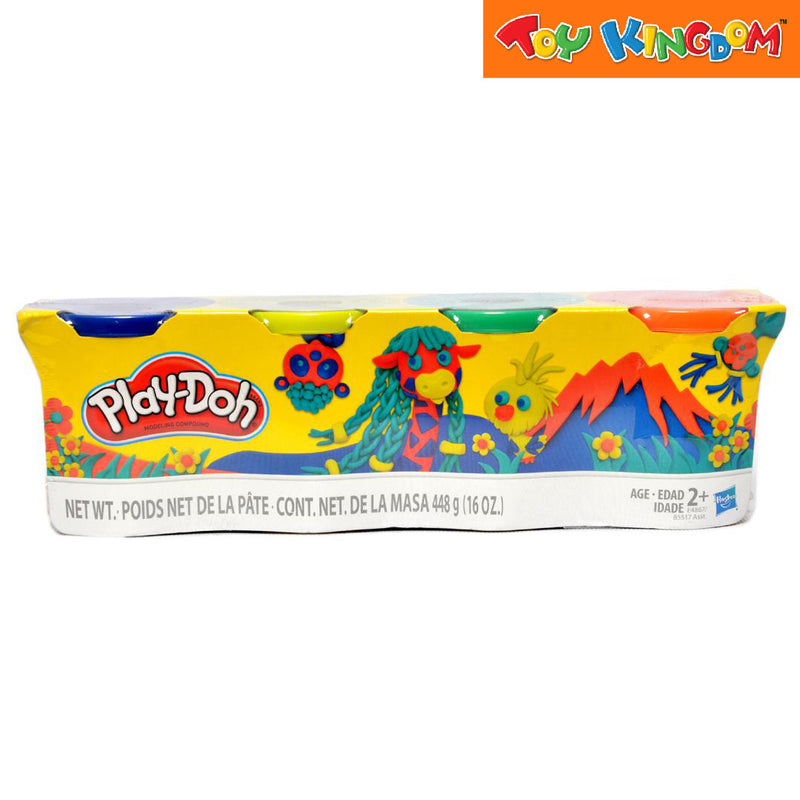 Play-Doh Classic 4 Pack Assorted Color