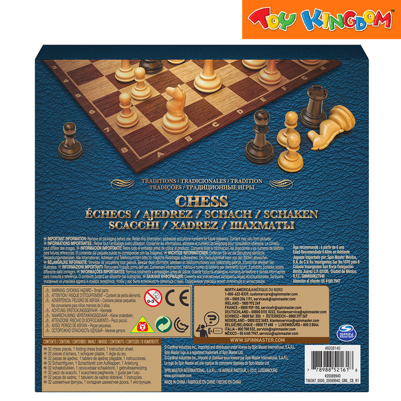 Cardinal Games Traditions Chess Board Game