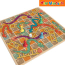 Cardinal Games Traditions Snakes and Ladders Board Game
