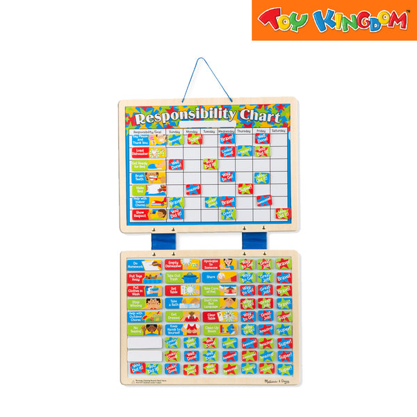 Melissa Doug Magnetic Responsibility Chart Toy Kingdom