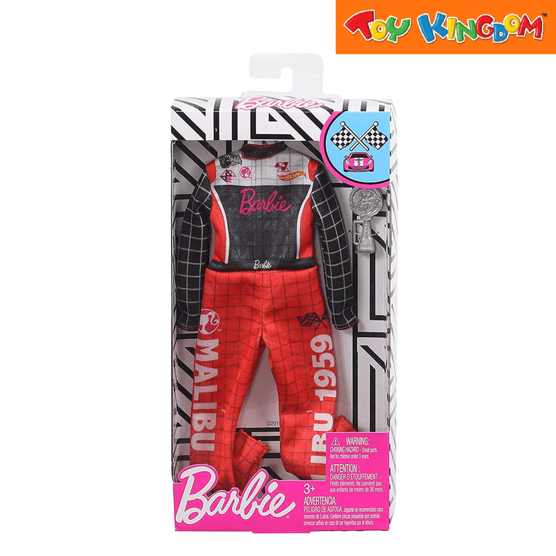 Barbie Fashion Career Race Car Driver Outfit