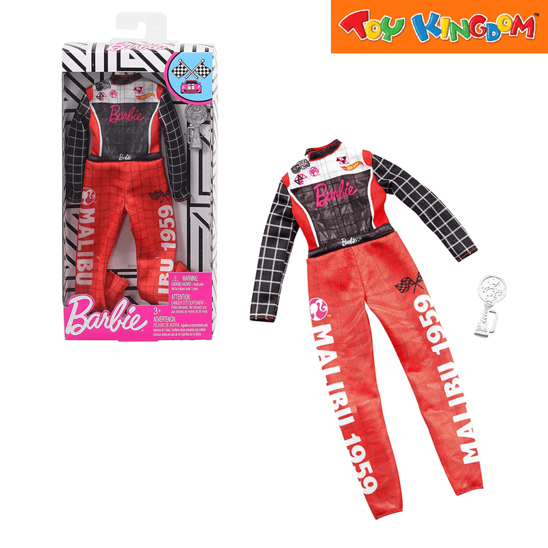 Barbie Fashion Career Race Car Driver Outfit