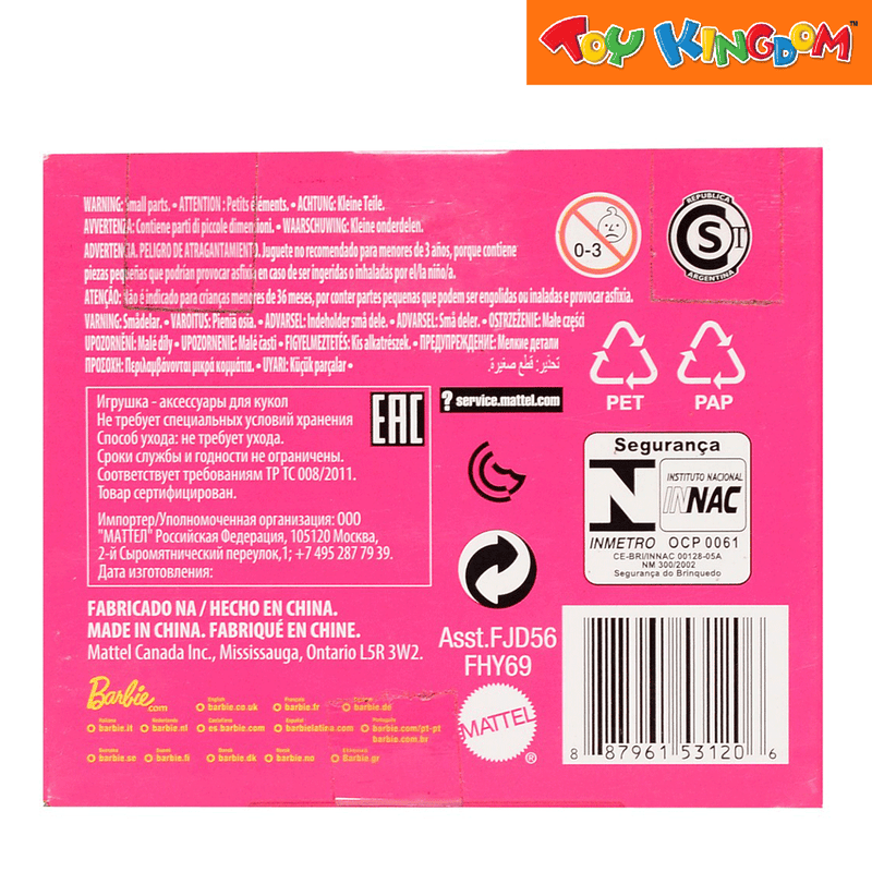 Barbie Foot Spa Accessory Set