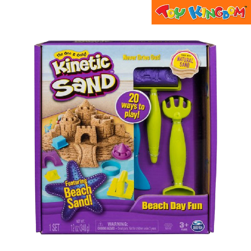 The One and Only KineticSand Beach Day Fun Playset for Kids Toy Kingdom