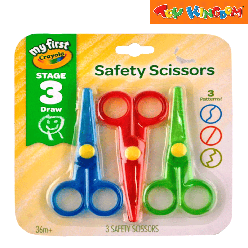 Crayola My First 3-Count Safety Scissors