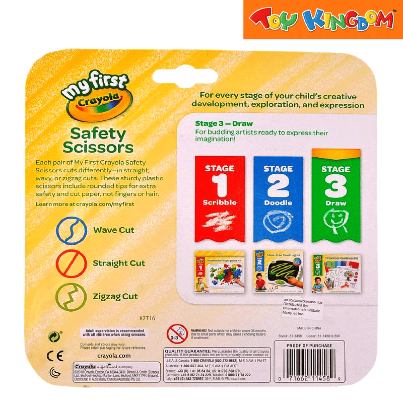 Crayola 3 pcs Safety Scissors