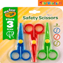 Crayola 3 pcs Safety Scissors