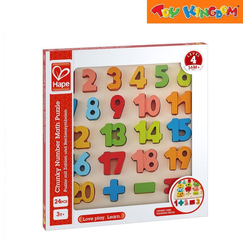 Hape Chuncky Number Math Puzzle