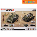 Sluban World War II 687 pcs Building Bricks Playset