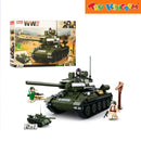 Sluban World War II 687 pcs Building Bricks Playset