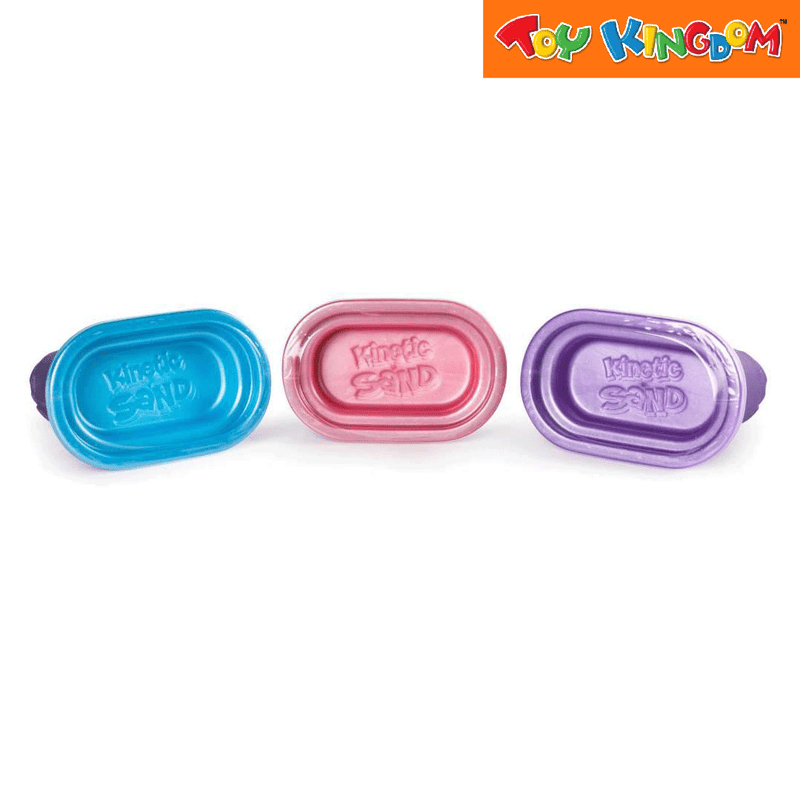 Kinetic Sand The One & Only 3 Packs Shimmer Brilliant