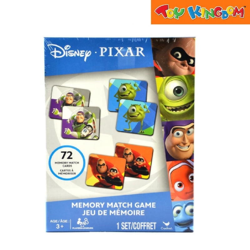 Cardinal Games Disney Pixar Memory Match Card Game