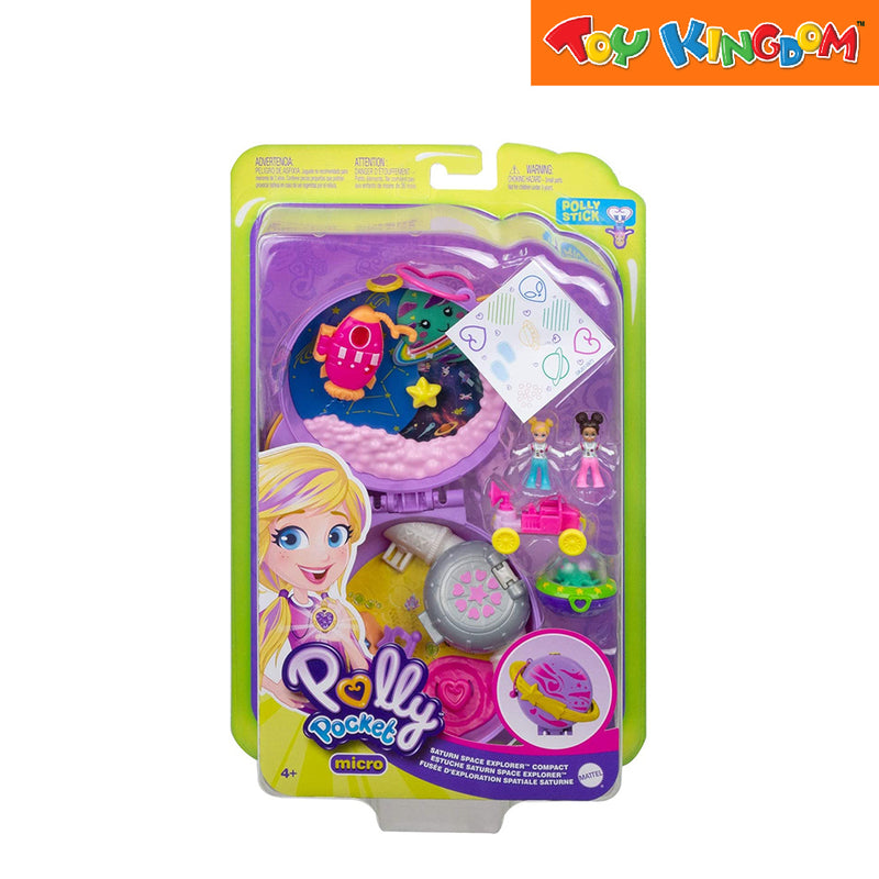 Polly Pocket Compact Pocket World Saturn Space Explorer