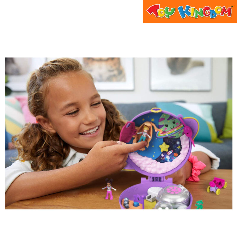 Polly Pocket Compact Pocket World Saturn Space Explorer