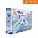 Sluban 6-in-1 Army Fighter Jet Building Bricks