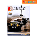 Sluban 8in1 83-pc Army Building Blocks Toy for Kids