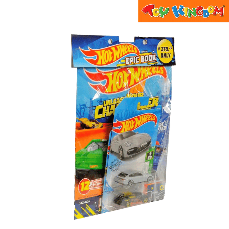 Hot Wheels with 2 Cars Epic Book