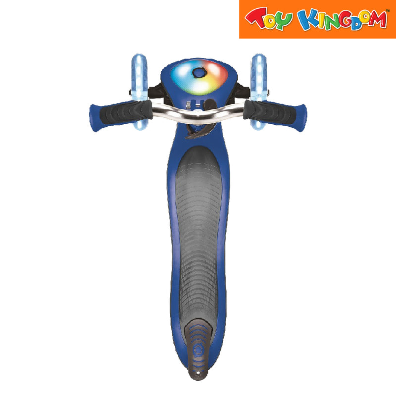 Globber Elite Prime Foldable 3-Wheel Scooter with Lights