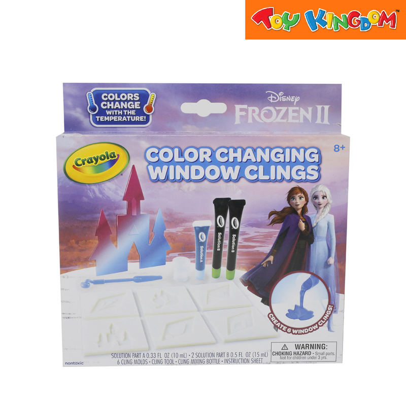 Crayola Color Changing Window Cling