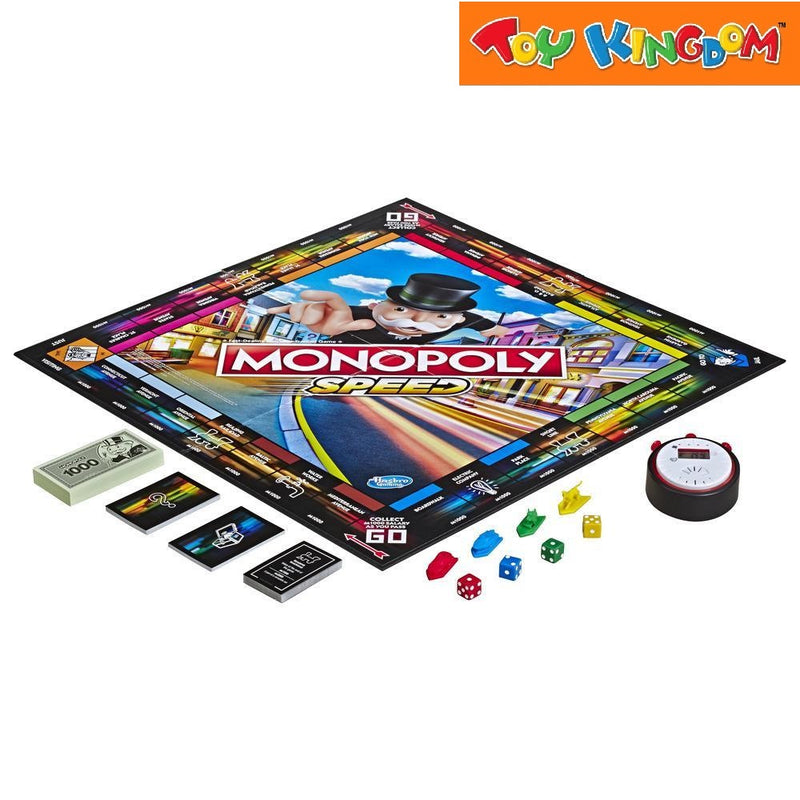 Hasbro Gaming Monopoly Speed Multiplayer Board Game