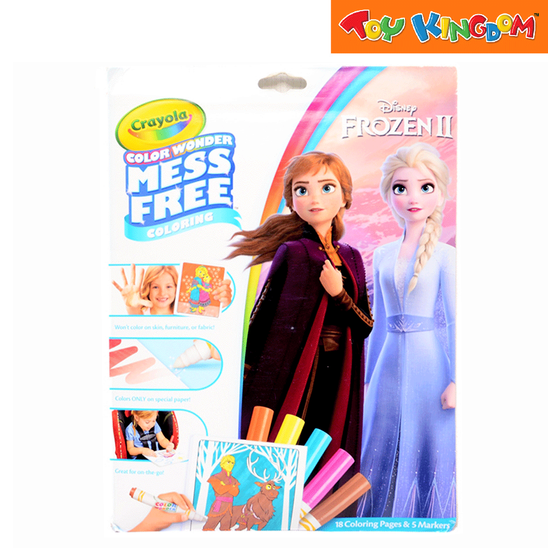 Crayola Disney Frozen 2 Color Wonder Mess-Free Coloring Set for Girls ...