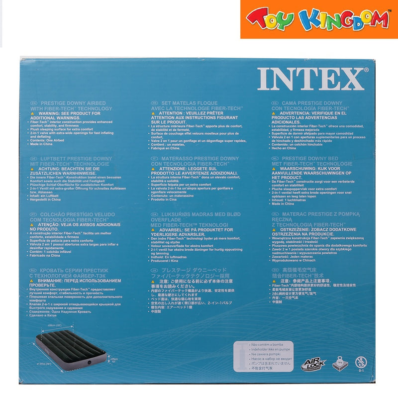 Intex Dura-Beam Standard 39in x 75in x 10in Air Bed