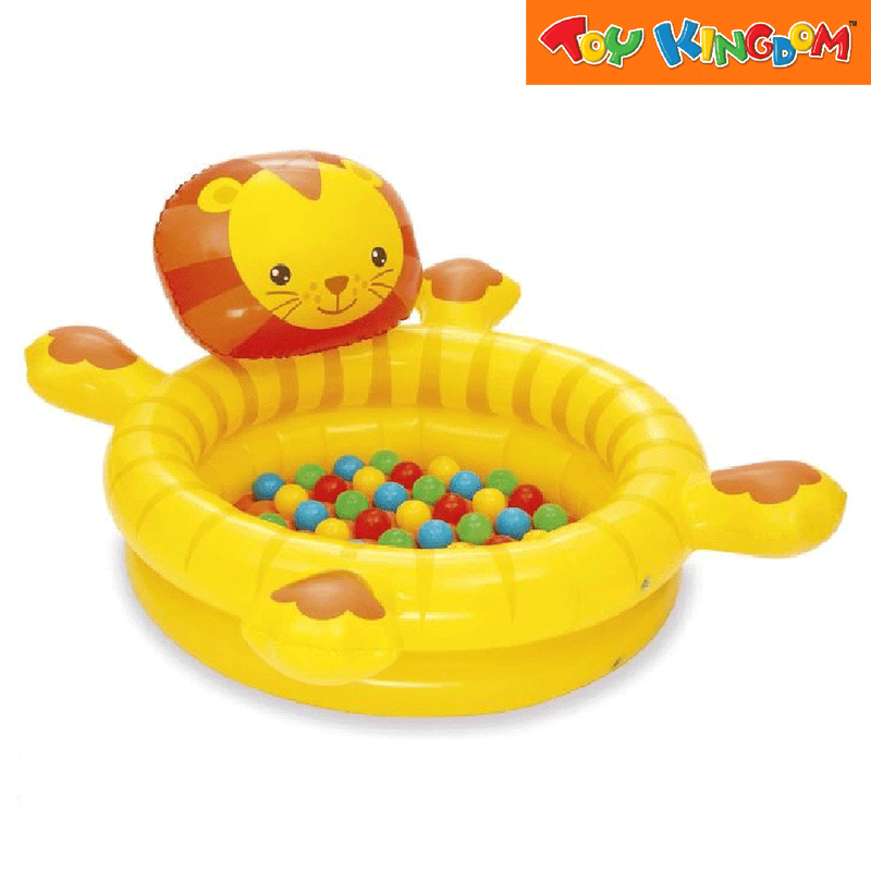 Bestway 44in x 39in x 24in Lion Inflatable Ball Pit