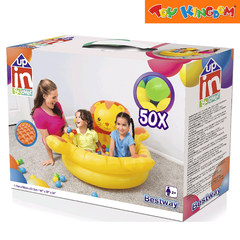 Bestway 44in x 39in x 24in Lion Inflatable Ball Pit