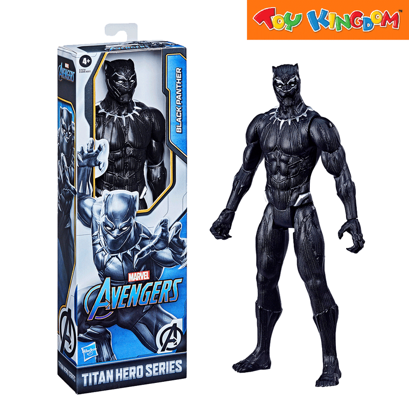 Marvel Avengers Titan Hero Series Blast Gear Black Panther 12 inch Figure