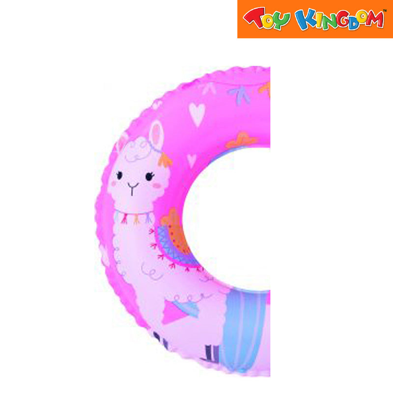 Jilong Alpaca Pink 20 inch Inflatable Swim Ring