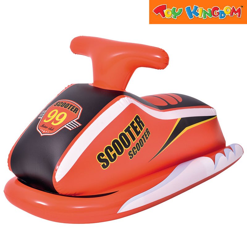 Jilong Red Scooter 36 x 20 inch Inflatable Pool Ride-On