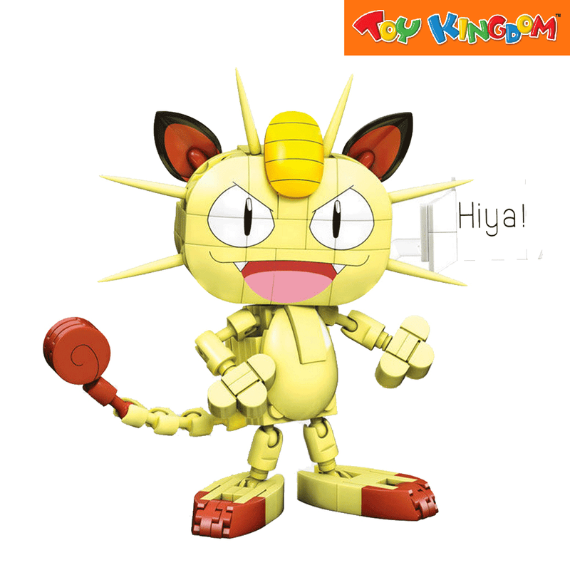 Mega Construx Pokemon Meowth Blocks