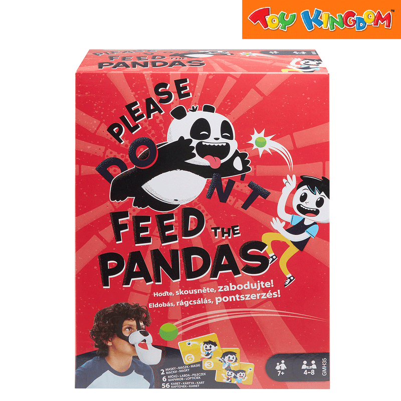 Mattel Games Please Don't Feed the Pandas Game for Kids