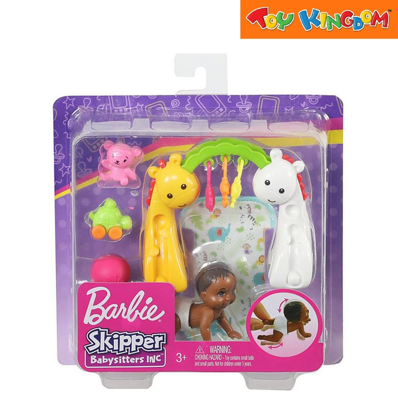 Barbie Babysitter Feature Baby Crawling and Playtime