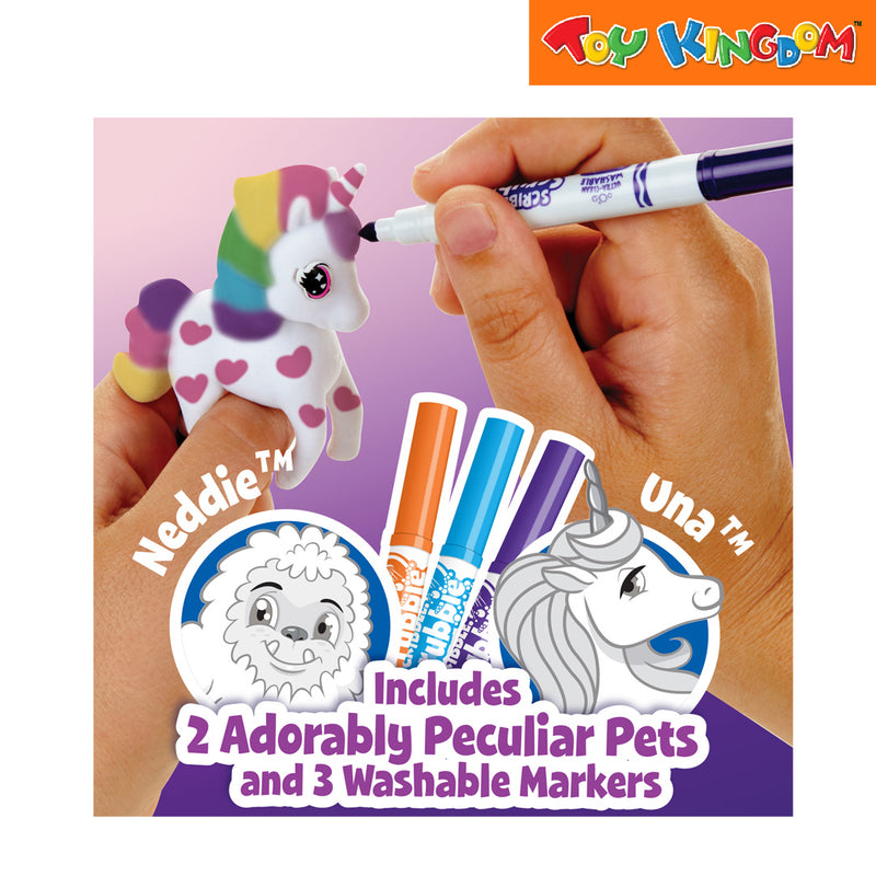 Crayola Scribble Scrubbie Peculiar Pets Palace Playset